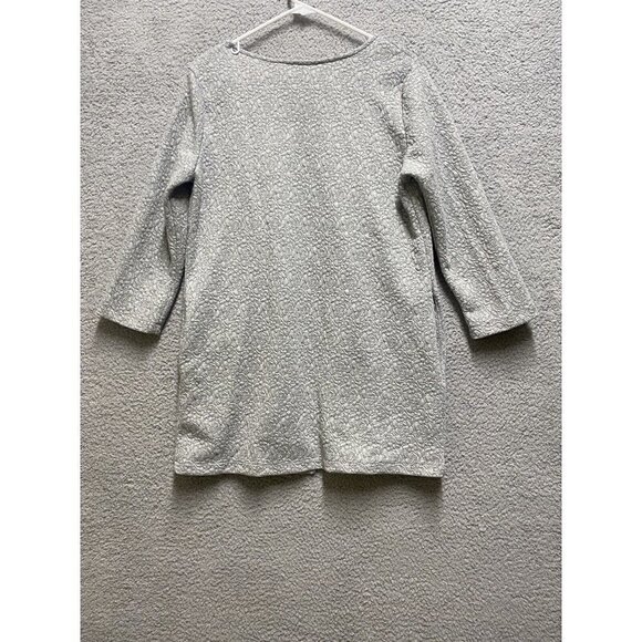 Lungo L'Arno Open Front Light Cardigan Jacket Long Sleeve Made In Italy Floral M - Picture 2 of 10